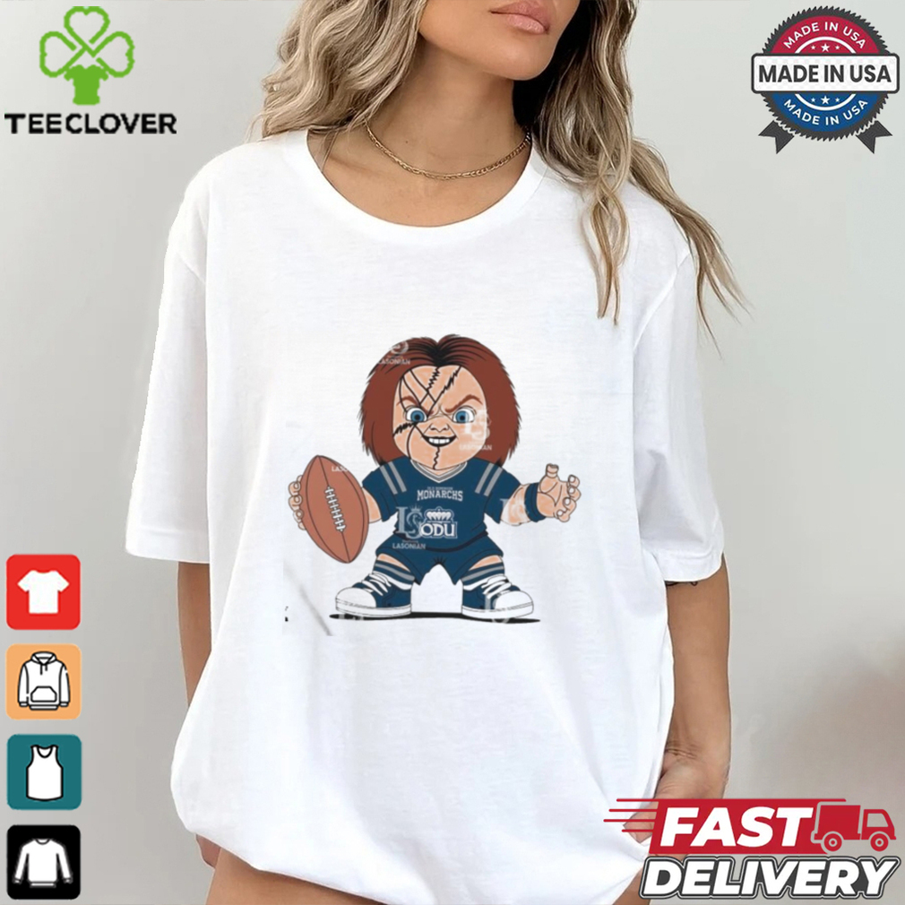 Top Old Dominion Monarchs Chucky Horror 2 T shirt Top Old Dominion Monarchs Chucky Horror 2 T shirt