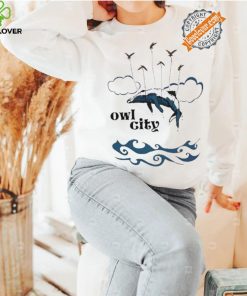 Top Owl City Flying Whale Shirt