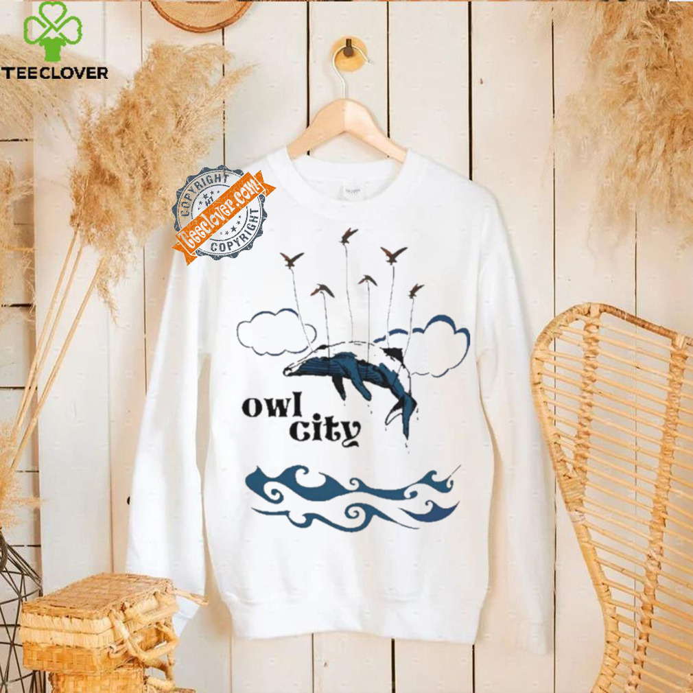 Top Owl City Flying Whale Shirt Top Owl City Flying Whale Shirt