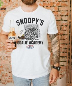 Top Peanuts x USA Hockey Snoopy’s Goalie Academy shirt