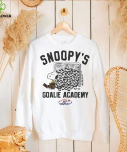 Top Peanuts x USA Hockey Snoopy’s Goalie Academy hoodie, sweater, longsleeve, shirt v-neck, t-shirt