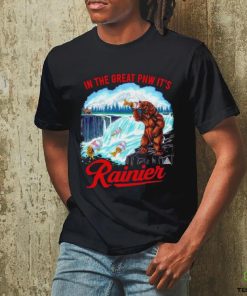 Top Rainier beer bear in the great pnw it’s shirt