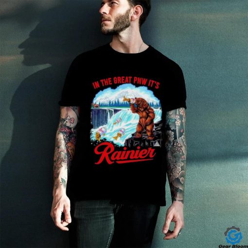 Top Rainier beer bear in the great pnw it’s shirt