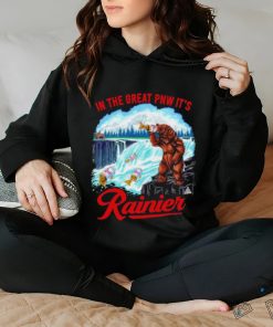 Top Rainier beer bear in the great pnw it’s shirt