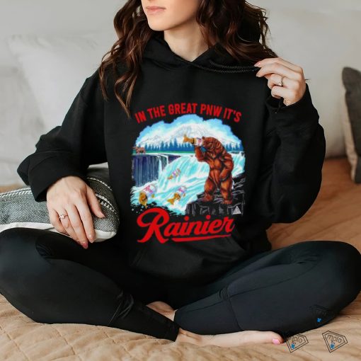 Top Rainier beer bear in the great pnw it’s shirt