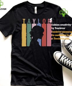 Top Retro taylor first name personalized groovy birthday girl shirt