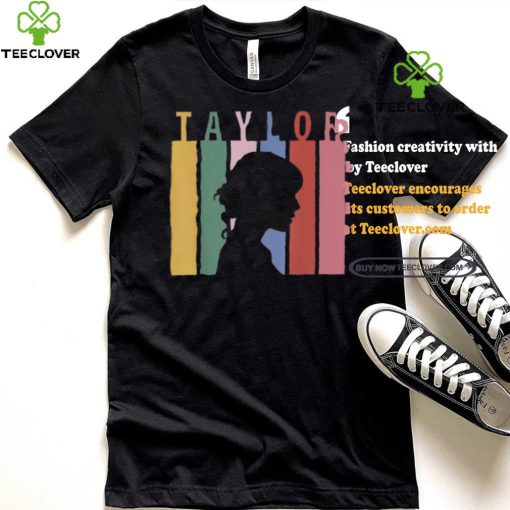 Top Retro taylor first name personalized groovy birthday girl shirt
