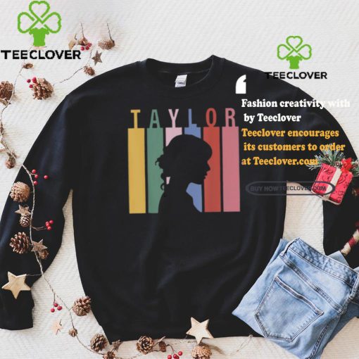 Top Retro taylor first name personalized groovy birthday girl shirt