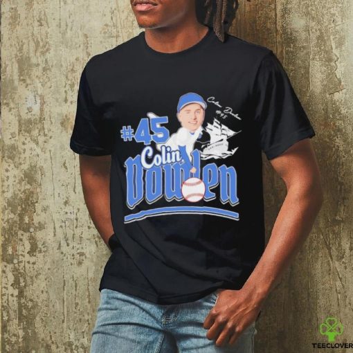 Top Seton Hall Pirates Colin Dowlen no 45 caricature shirt