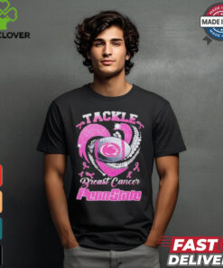 Top Tackle Breast Cancer Penn State T shirt