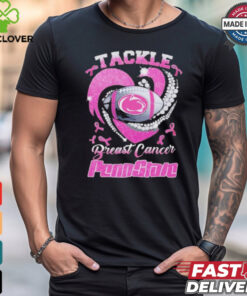 Top Tackle Breast Cancer Penn State T shirt