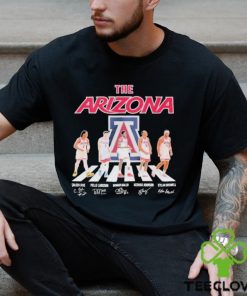 Top The Arizona Wildcats Men’s Basketball Abbey Road Signatures T hoodie, sweater, longsleeve, shirt v-neck, t-shirt