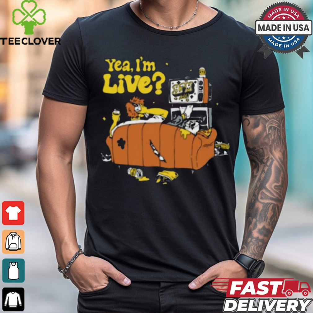 Top The Simpsons yea I’m live shirt Top The Simpsons yea I’m live shirt