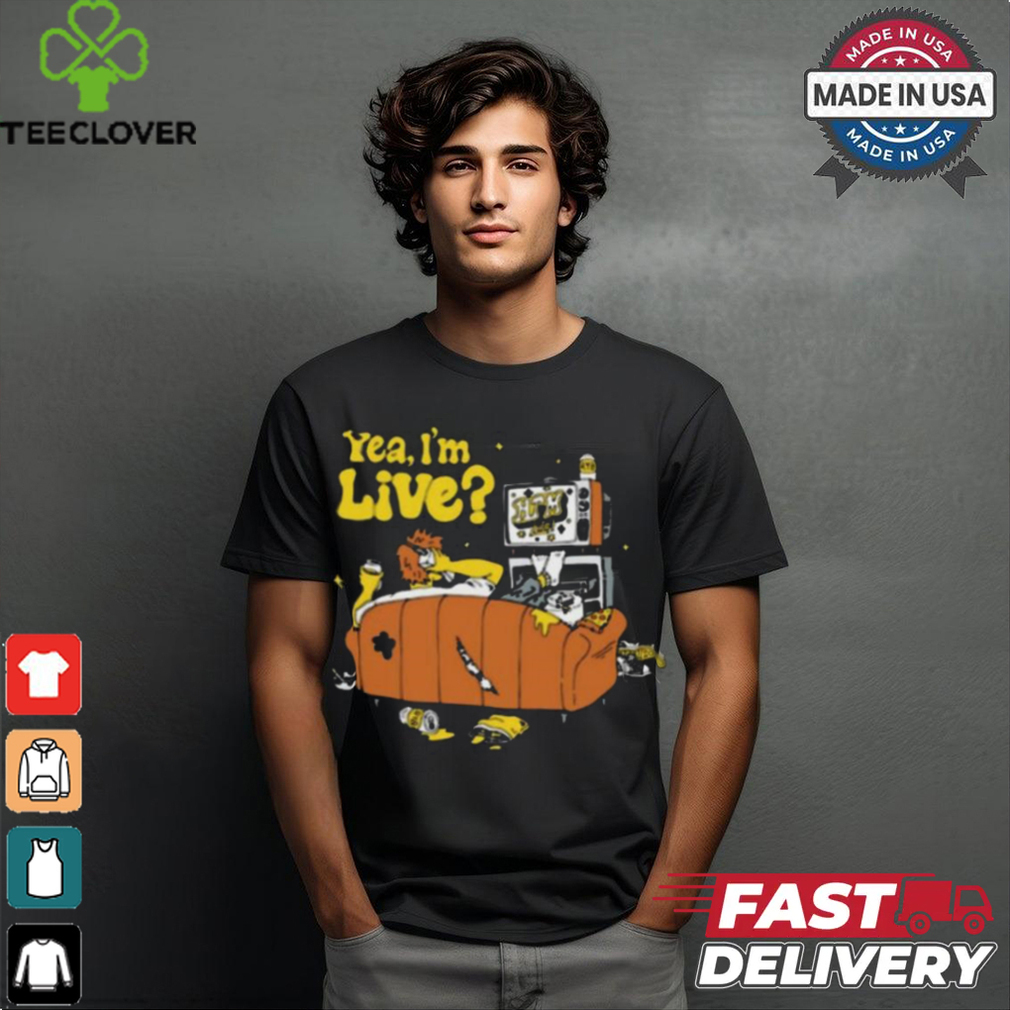 Top The Simpsons yea I’m live shirt Top The Simpsons yea I’m live shirt