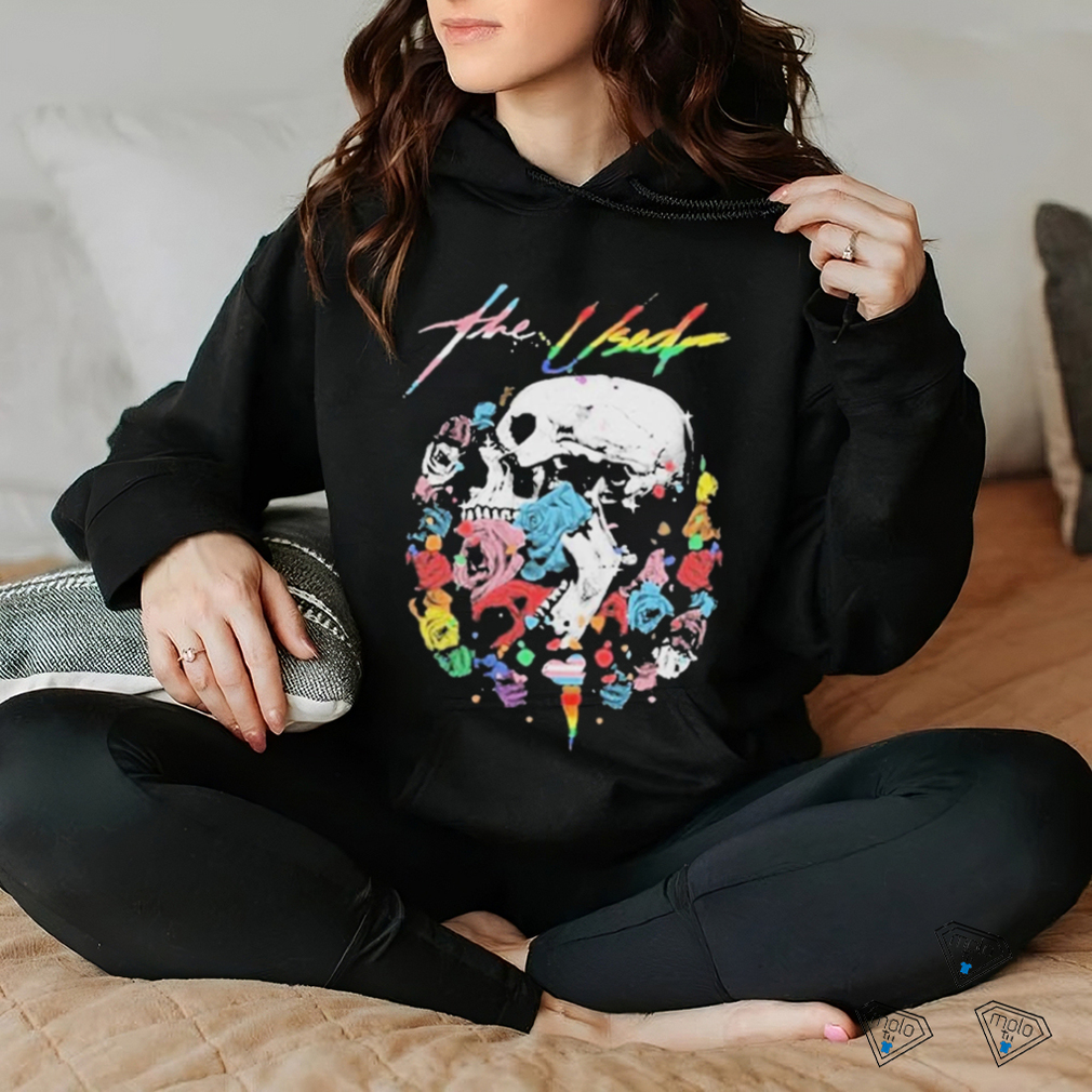 Top The Used Pride Roses T shirt Top The Used Pride Roses T shirt