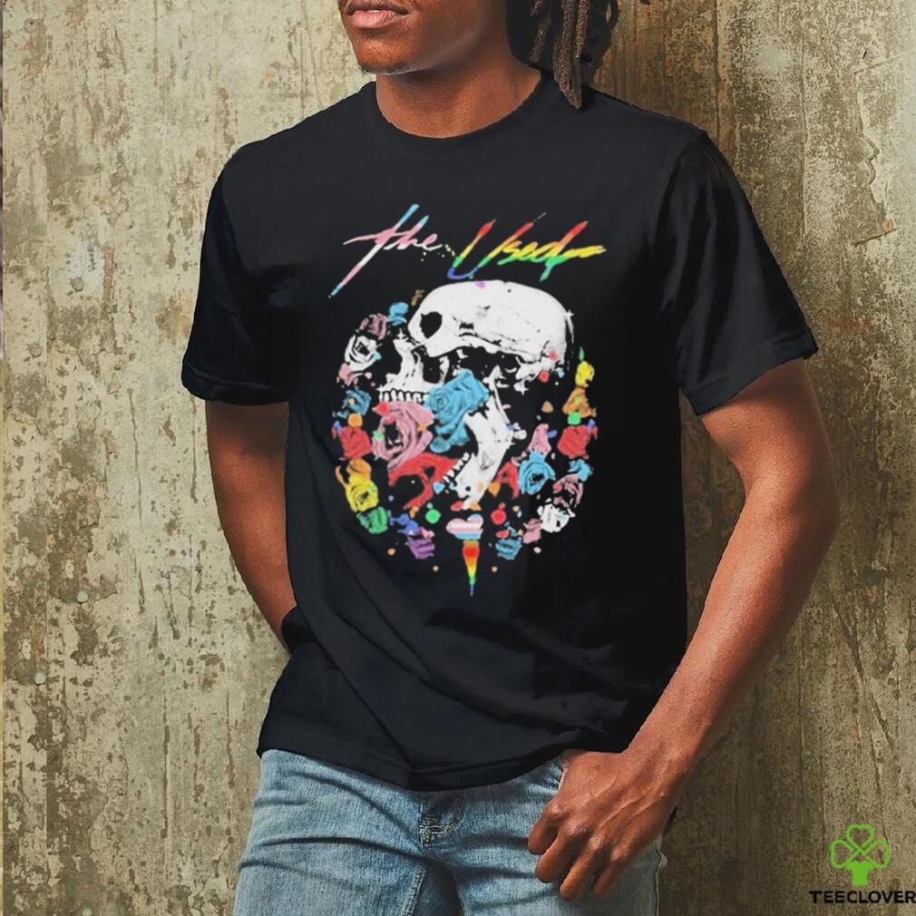 Top The Used Pride Roses T shirt Top The Used Pride Roses T shirt