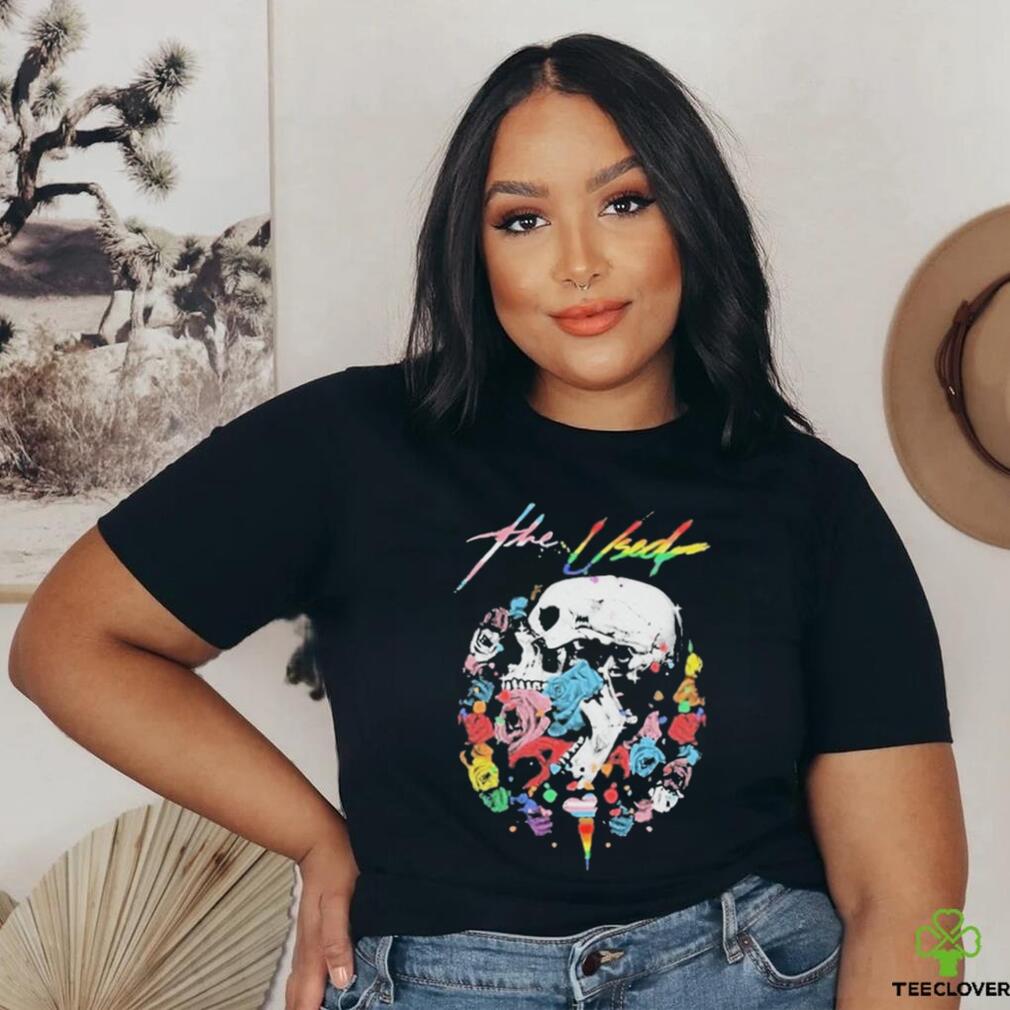 Top The Used Pride Roses T shirt Top The Used Pride Roses T shirt