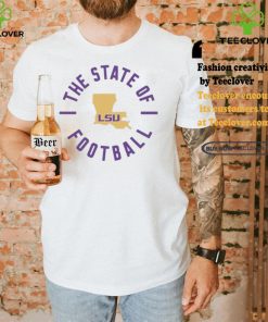 Top The state of football lsu 024 shirt