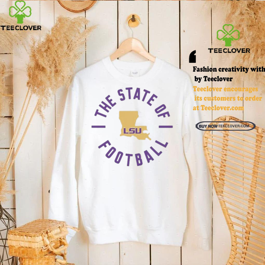 Top The state of football lsu 024 shirt Top The state of football lsu 024 shirt