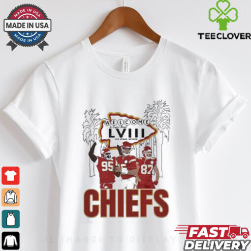 Top Welcome To Supper Bowl Lviii Las vegas Nevada Chiefs T shirt