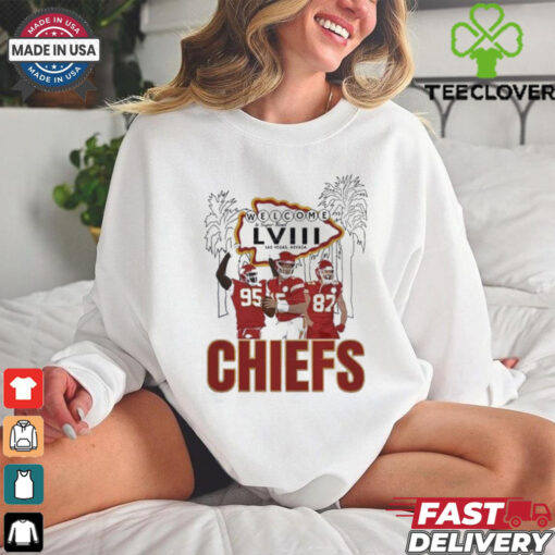 Top Welcome To Supper Bowl Lviii Las vegas Nevada Chiefs T shirt