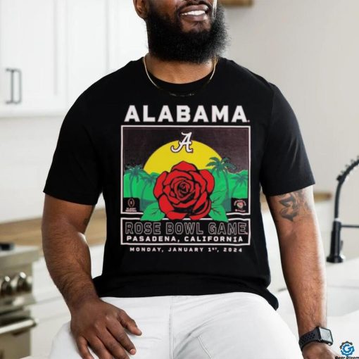 Top alabama Crimson Tide 2024 rose bowl game Pasadena California hoodie, sweater, longsleeve, shirt v-neck, t-shirt