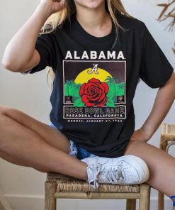 Top alabama Crimson Tide 2024 rose bowl game Pasadena California hoodie, sweater, longsleeve, shirt v-neck, t-shirt