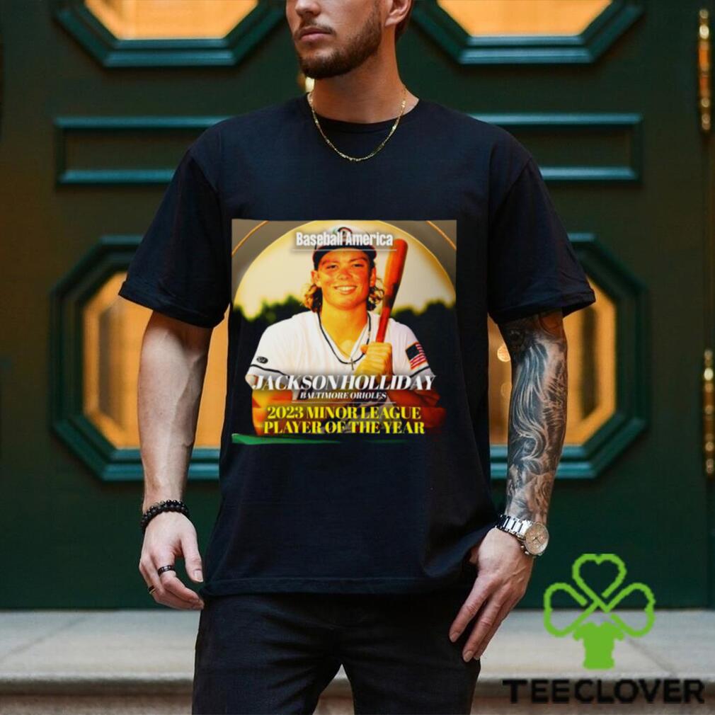 JACKSON HOLLIDAY SHIRT BALTIMORE ORIOLES SHIRT HOLLIDAY SHIRT