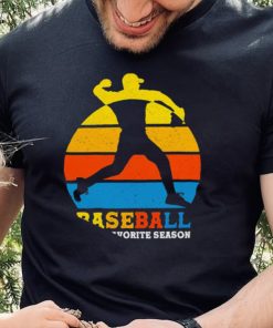 Top baseball is my favorite season sunset vintage hoodie, sweater, longsleeve, shirt v-neck, t-shirt