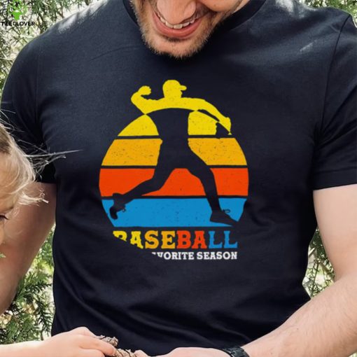 Top baseball is my favorite season sunset vintage hoodie, sweater, longsleeve, shirt v-neck, t-shirt