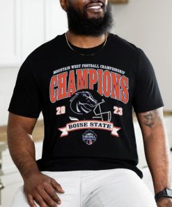 Top boise State Broncos 2023 Mountain West Football Conference Champions T Shirt