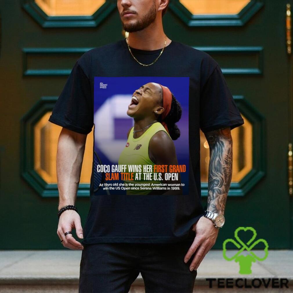 Top coco Gauff Wins her first grand Slam Title at the U S Open shirt Top coco Gauff Wins her first grand Slam Title at the U S Open shirt