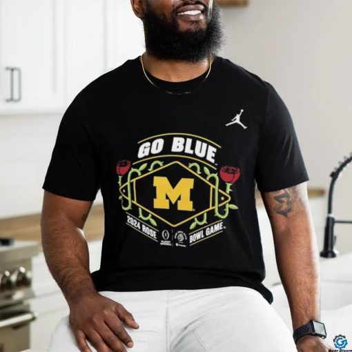 Top college Football Playoff Jordan 2024 #1 Michigan Rose Bowl Bound hoodie, sweater, longsleeve, shirt v-neck, t-shirt