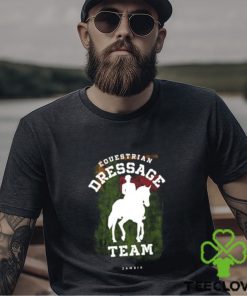Top equestrian Dressage Zambia Horse Rider Vintage T Shirt