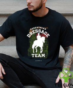 Top equestrian Dressage Zambia Horse Rider Vintage T Shirt