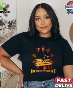 Top in concert shirt