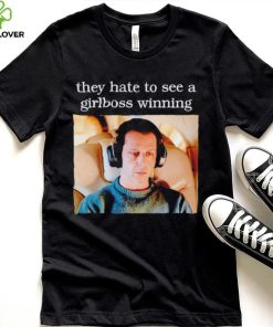 Top kendall Roy Girlboss They hate to see a girlboss winning shirt