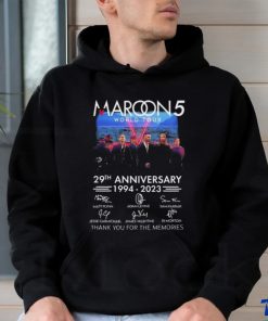 Top maroon 5 29th Anniversary 1994 2023 Thank You For The Memories Signatures Shirt 1 Top maroon 5 29th Anniversary 1994 2023 Thank You For The Memories Signatures Shirt