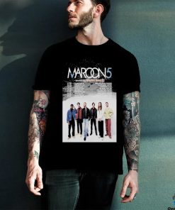 Top maroon 5 East Coast Summer Tour 2024 T shirt