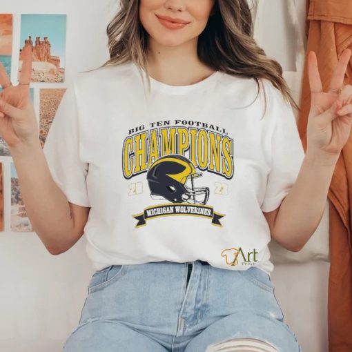 Top michigan Wolverines 2023 Big Ten Football Champions T Shirt