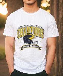 Top michigan Wolverines 2023 Big Ten Football Champions T Shirt