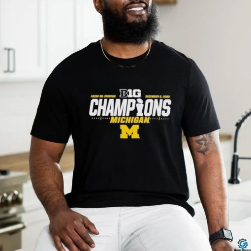 Top michigan Wolverines 2023 Big Ten Football Conference Champions hoodie, sweater, longsleeve, shirt v-neck, t-shirt