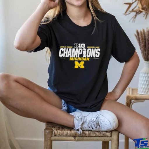 Top michigan Wolverines 2023 Big Ten Football Conference Champions hoodie, sweater, longsleeve, shirt v-neck, t-shirt