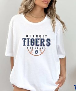 Top mlb detroit tigers baseball logo 2024 shirt