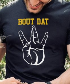 Top new Orleans Saints bout Dat hand sign hoodie, sweater, longsleeve, shirt v-neck, t-shirt