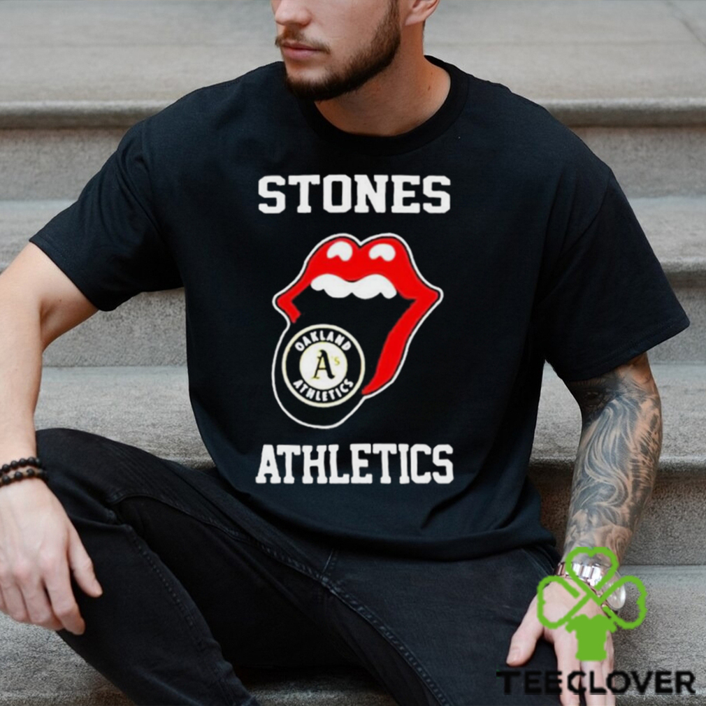 Top oakland Athletics Stones Athletics Shirt - Limotees