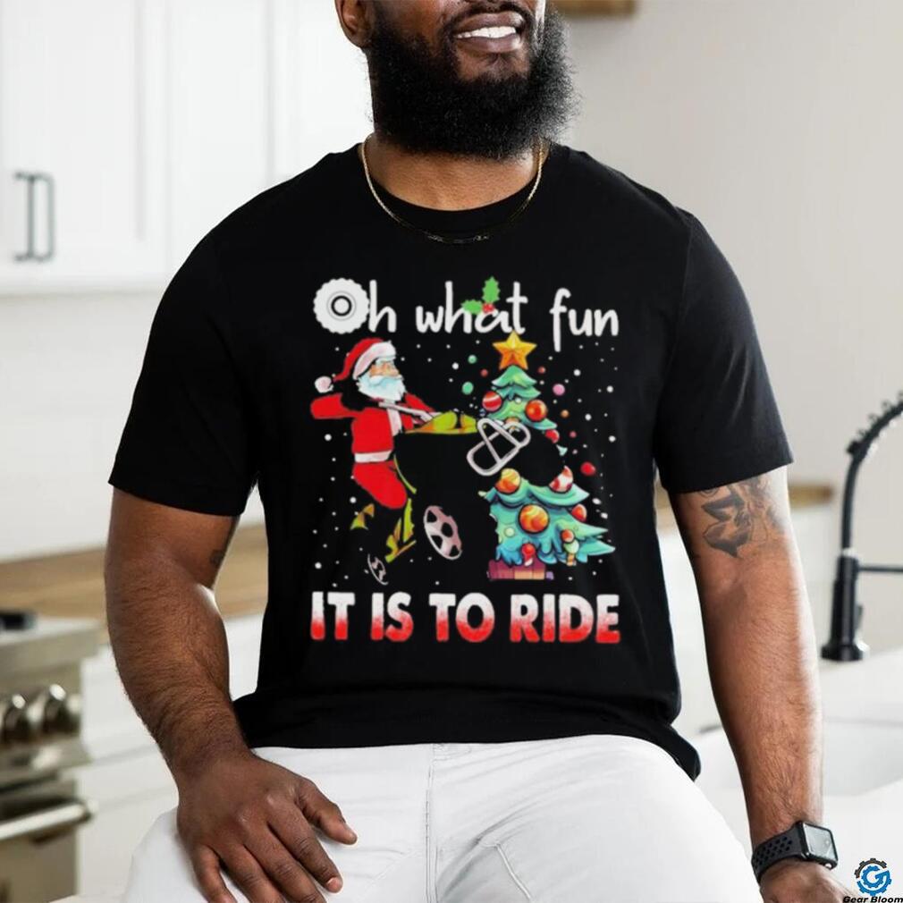 Top oh what fun it is to ride christmas 2023 shirt Top oh what fun it is to ride christmas 2023 shirt