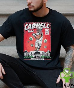Top ohio State Buckeyes #17 Carnell Tate Nil Comic Shirt