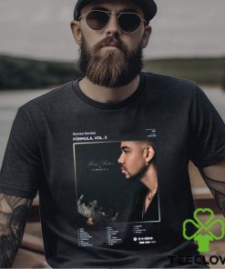Top romeo Santos Formula Vol. 3 Tracklist Album T Shirt