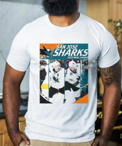 Top san jose sharks 2023 team wall calendar shirt